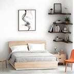 Floating Corner Shelves Set of 3, Solid Wood Picture Wall Shelf, Floating - Image 7