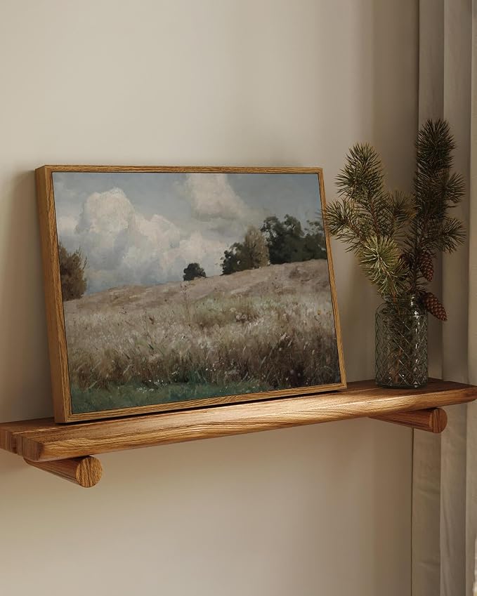 InSimSea Framed Canvas Wall Art Vintage Decor, Landscape Paintings Wall - Image 2