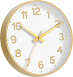 Roymnie Wall Clock 12 Inch Silent Wall Clocks Battery Operated-Modern Non - Image 8