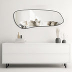 WallBeyond Irregular Wall Mirror, Asymmetrical Mirror Wall Mounted - Image 2