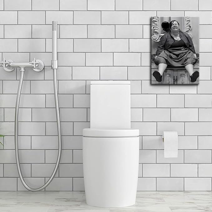 Funny Bathroom Wall Art Set of 2 - Image 4
