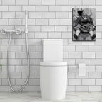 Funny Bathroom Wall Art Set of 2 - Image 4