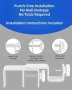 Over-Blinds Curtain Rod Brackets - Image 5