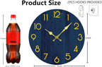 Wall Clock, Modern Wall Clocks Battery Operated, Silent Non Ticking Clock - Image 3