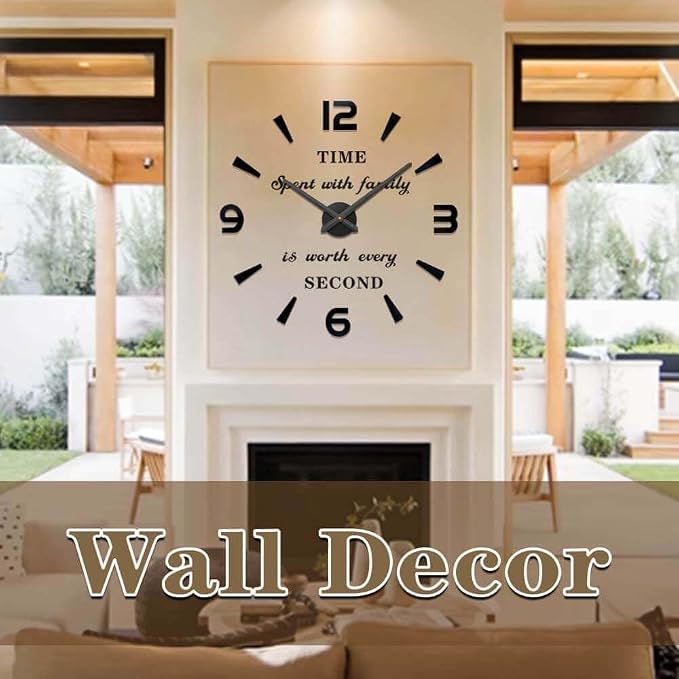 VANGOLD Wall Clock Oversized Wall Clocks - Image 2