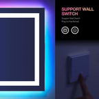 LOAAO 50"X30" LED Bathroom Mirror - Image 7