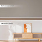 3D Wall Panels - 4PCS 47.2"x23.6" Faux Stone Wall Covering - MCM Modified Clay - Image 5