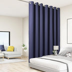 BONZER Room Divider Curtain Total Privacy Wall Wide Thermal Insulated Blackout by Bonzer