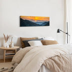 Sunset Blue Ridge Mountain Wall Art - Image 4