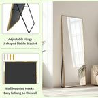 Sunniry Gold Full Length Mirror 56x18 inch, Standing Mirror Full Length - Image 3