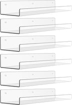 upsimples 6 Pack Acrylic Shelves by upsimples