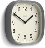 JONES CLOCKS® Sprite wall Clock | Modern Retro Rounded Square Clock | 10 inch | - Image 2