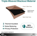 ChrisDowa Blackout Curtains 72 inches Long - Image 4