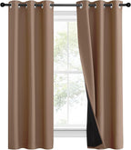 NICETOWN 100% Blackout Curtains Thermal, Noise Reduction and Privacy Curtains - Image 2