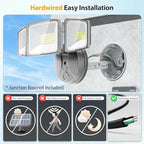 Onforu 75W LED Security Light, 7000LM Brightness Outdoor Flood Light Fixture - Image 2