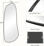 WallBeyond Irregular Wall Mirror, Asymmetrical Mirror Wall Mounted - Image 4