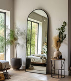 Dewfig Arched Full Length Mirror, Full Body Mirror by YourSpacePerfectlyReflected