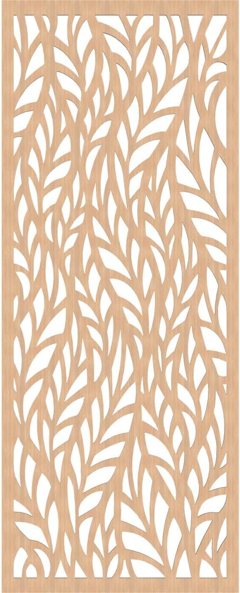 Ortonville Decorative Pierced Fretwork Wood Wall Panels, 31 3/8"W x 79 3/8"H x - Image 2