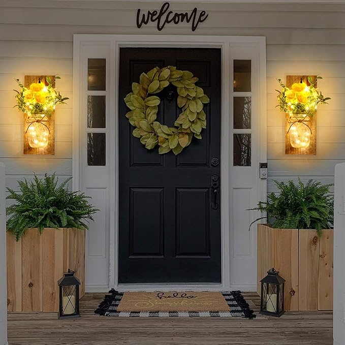 Wall Decor Mason Jar Sconces - Image 3