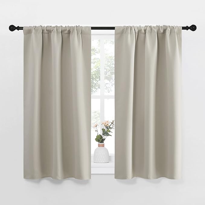 NICETOWN Blackout Curtains for Living Curtains, Room Darkening Window Curtain by NICETOWN