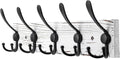 Kuhome Coat Rack Wall Mount Wooden Hat Rack by Kuhome