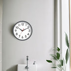 DAXSMY Wall Clock Small Analog 8 Inch Silent Non Ticking Battery Operated - Image 5