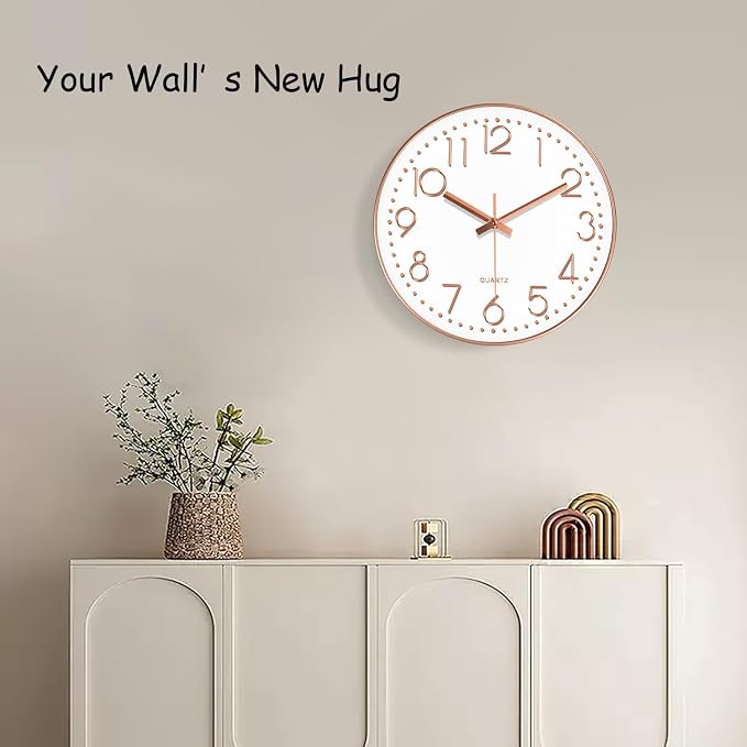 Modern Silent Wall Clock - Image 2