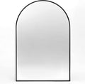 Large Black Arched Mirror, Arched Top Bathroom Vanity Mirror by Minuover