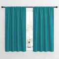 NICETOWN Peacock Blue Blackout Curtains Panels by NICETOWN
