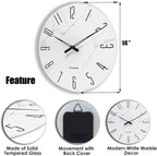 Crosstime 14 Inch Wall Clock - Image 3