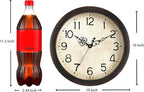 KECYET Wall Clock 10 Inch Vintage Wall Clocks Battery Operated Quartz Silent - Image 4