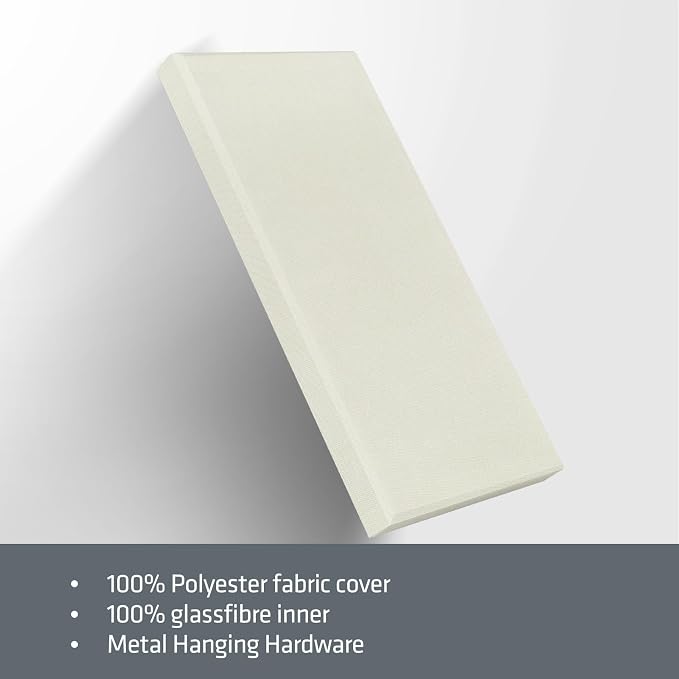 UMIACOUSTICS 2 PCS Acoustic Panel, 47.2" x 23.6" x 2" Fiberglass Sound Proof - Image 6