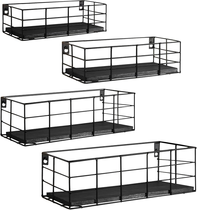 Fixwal 4 Set Floating Shelves by Fixwal