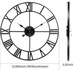 LEIKE 16" Large Wall Clocks Battery Operated, Round Modern Silent Non-Ticking - Image 4