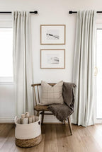 100% Blackout Shield Linen Blackout Curtains - Image 7