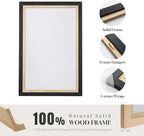 Framed Neutral Abstract Floral Wall Art - Image 6