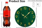 Wall Clock, Modern Wall Clocks Battery Operated, Silent Non Ticking Clock - Image 3