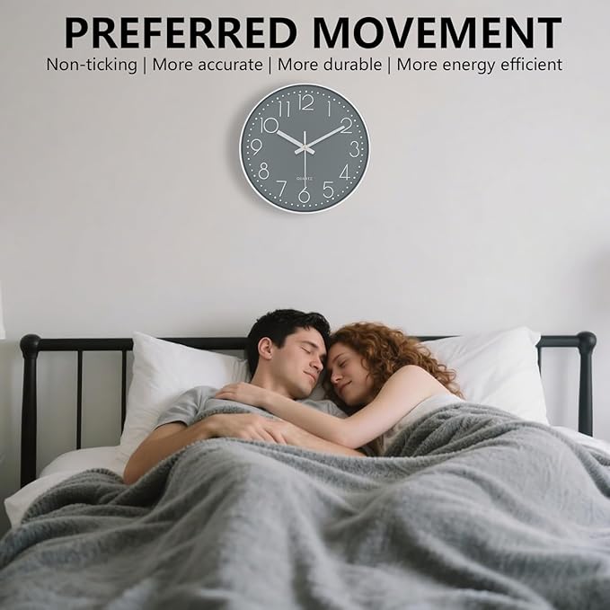 Modern Silent Wall Clock - Image 4
