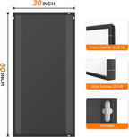 TRAHOME Bathroom Vanity Mirror for Wall, HD Shatterproof Glass, Hangs - Image 8