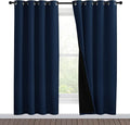 NICETOWN Full Shade Curtain Panels, Pair of Energy Smart & Noise Blocking Out by NICETOWN