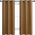 NICETOWN Sleek Blackout Curtains 68 inches Length - Image 2