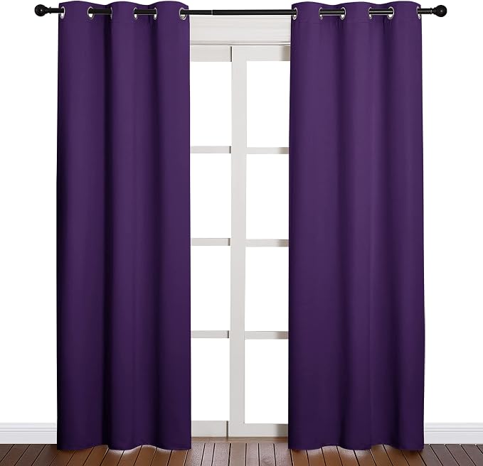 NICETOWN Triple Weave Home Decoration Thermal Insulated Solid Ring Top Blackout by NICETOWN