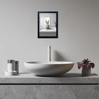 Kids Bathroom Decor, Funny Rabbit in Bathtub, Framed Farmhouse Picture Wall - Image 7