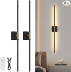 Battery Operated Wall Sconce Set of Two by JZEKVN