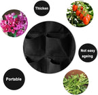 WFIST Vertical Hanging Planter Bag, Breathable Felt Wall Garden Planter - Image 3