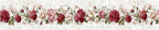 Vintage Rose Wallpaper Border 196x4 Inch Removable Wall Border Peel and Stick - Image 2