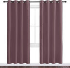NICETOWN Dry Rose Blackout Curtains 78" Long - Image 2
