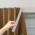 Portable Light Blocking Curtains Self-Stick Design, Removable Adhesive Window by Sovtfides