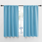 NICETOWN Kitchen Window Blackout Curtain Panels by NICETOWN