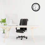 HIPPIH 2 Pack Silent Wall Clock, 10 Inch Non Ticking Quiet Digital Sweep - Image 6